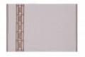 Set 6 prosoape 30x50 cm, 100% bumbac, Saheser,Bordürlü Beyaz  Fincan