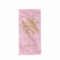 Prosop de plaja Palm Tree, Aglika, 80 x 160 cm, 50% bumbac/ 50% poliester, multicolor