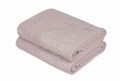 Set 2 prosoape de maini 50x90 cm, 100% bumbac, Soft Kiss, Pamela  Light Lilac