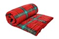 Set Alcam cocolino, 2 perne 50x70 cm si pilota matlasata 200x220 cm, Xmas Fleece