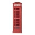 Vitrina, Red Cabin, Bizzotto, 53x51.5x180 cm, MDF/lemn de brad