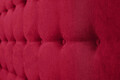 Pat matrimonial, Stockholm, Buttons E, 160x200 cm, saltea tip Pocket, topper memory, Rosu