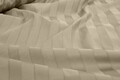 Lenjerie de pat, 2 persoane, 100% Bumbac egiptean, 6 piese, 200x220 cm, Beige