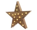 Decoratiune luminoasa Star, Lumineo, lemn