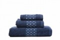 Set 3 prosoape de baie Dark Blue, bleumarin