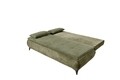 Canapea extensibila, Zoe Lux, Salvador Brego 77, 202 x 94 x 104 cm, Olive