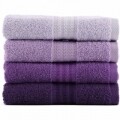 Set 4 prosoape de maini Lilac Delight, Hobby,  50 x 90 cm, 100% bumbac, mov