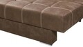 Canapea extensibila, Susanne, Ranger 05, 3 locuri, 196 x 86 x 92 cm, maro inchis