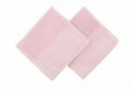 Set 2 prosoape de maini 50x90 cm, 100% bumbac, Soft Kiss, Zarif  Pink