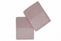 Set 2 prosoape de maini 50x90 cm, 100% bumbac, Soft Kiss, Pamela  Light Lilac