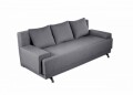 Canapea Extensibila Roma Grey 205x90x86 cm + lada de depozitare