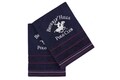 Set 2 prosoape de maini, Beverly Hills Polo Club, 403, 50x90 cm, 100% bumbac, bleumarin
