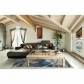 Covor indoor outdoor Floorita PALMS BLUE 160X230