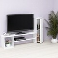 Comoda TV Grace, Maison in Design, 1 corp, 151 x 29.5 x 90 cm, PAL, alb
