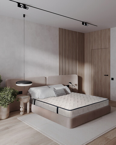 Saltea ortopedica, Sleep Guard Pocket Memory, 160x200 cm, H 30 cm, medie ferma