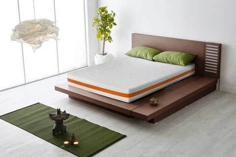 Saltea Green Future Orange Memory (fresh memo), Ortopedica, Anatomica 140 x 200 cm, H 20 cm