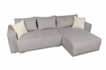 Coltar extensibil Verona Gri Reyat, 290x170x80 cm cu lada de depozitare