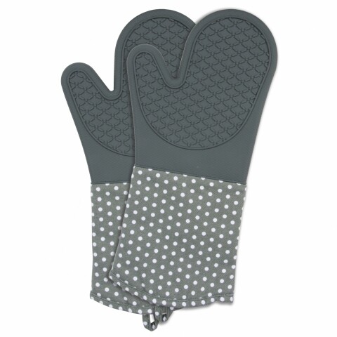 Mănuși termoizolante Wenko Silicone Grey, 1 pereche