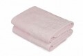 Set 2 prosoape de maini 50x90 cm, 100% bumbac, Soft Kiss, Saltanat, lila