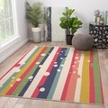 Covor Rainbow, Oyo Concept, 80x140 cm, poliester, multicolor