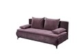 Canapea extensibila, Zoe Lux 3D, Salvador Brego 93, 202 x 94 x 104 cm, plum