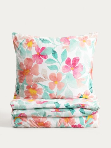 Lenjerie de pat dubla Fiore, Homla, 160x200 cm, 3 piese, microfibra din poliester, multicolor