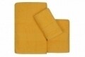 Set 3 prosoape de baie, 100% bumbac, Hobby, Dark Yellow