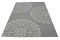 Covor Mandala Bedora,160x230 cm, 100% lana, multicolor, finisat manual