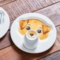 Set mic dejun copii 2 piese, Villeroy & Boch, Animal Friends Dog, Ø 22 cm/190 ml, portelan premium