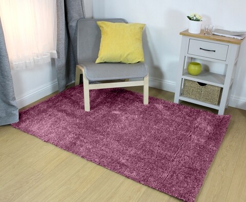 Covor lucrat manual, Mixed Wine, Flair Rugs, 140 x 220 cm, poliester, rosu