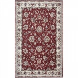 Covor rezistent Eko, ALT 05 - Red, Ivory, 100% poliester,  80 x 150 cm