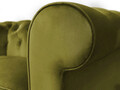 Fotoliu Oxford Chesterfield, 93x116x75 cm, Olive