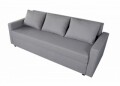 Canapea extensibila Firenze Grey 218x85x85cm + lada de depozitare, gri