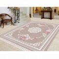 Covor Gorgeous, Sedef Koberec 904, 80 x 150 cm, 100% poliester, bej/alb/roz