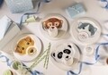 Set mic dejun copii 2 piese, Villeroy & Boch, Animal Friends Dog, Ø 22 cm/190 ml, portelan premium