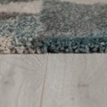 Covor Dakari Nuru Blue Cream Grey, Flair Rugs, 160 x 230 cm, 100% polipropilena, albastru