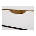 Pat multifunctional pentru o persoana, 90x200 cm, Ulli, Inter Link, lemn, alb