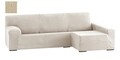 Husa coltar dreapta elastica bi-stretch, Dorian, brat lung, bej C/1