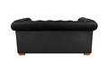 Canapea Oxford Chesterfield, 93x183x75 cm, 2 locuri, Graphite