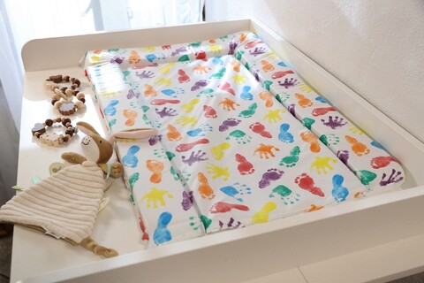 Saltea infasat L, bebeluca, 45x75x4 cm, Playtime