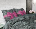 Lenjerie de pat pentru doua persoane I love Paris, Royal Textile, 100% bumbac