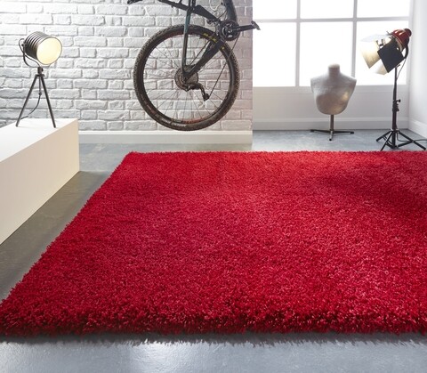 Covor Athena Red, Flair Rugs, 140 x 200 cm, polipropilena, rosu