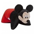 Perna si plus 2 in 1 Mickey, 42x36 cm, poliester, rosu/negru