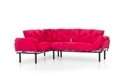 Coltar Nitta Corner, Futon, metal, fucsia