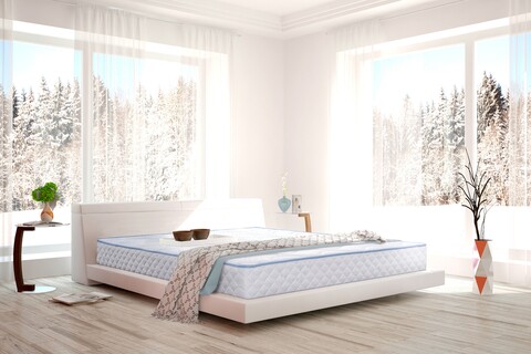 Saltea Ice Touch Memory Latex, 140x200 cm, H 20 cm