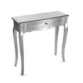 Consola cu 1 sertar Cagliari Silver, Versa, 80x30x80 cm, lemn de brad