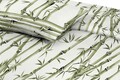 Lenjerie de pat dubla King Size, Bamboo, TC200, 4 piese, 200x220 cm, bumbac satinat, multicolor