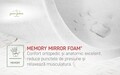 Saltea Perugia Organic Cotton Free Air, Pocket Memory 7 Zone de Confort, 160x200 cm, H 30 cm