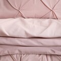 Lenjerie de pat dubla Aurea, Homla, 160x200 cm, 3 piese, bumbac, roz
