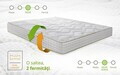 Saltea ortopedica Aloe Vera PLUS Dual Confort, 180x200x30cm, Memory 4 cm, 7 zone de confort, reversibila, fermitate medie